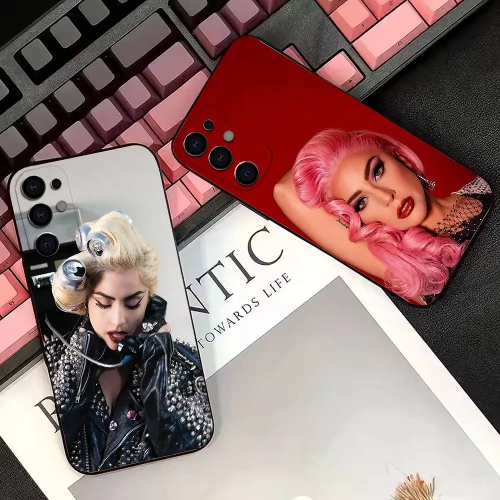 Pop Singer L-Lady Gaga  Phone Case For Samsung Galaxy S26 25 24 23 Ultra Puls Cover