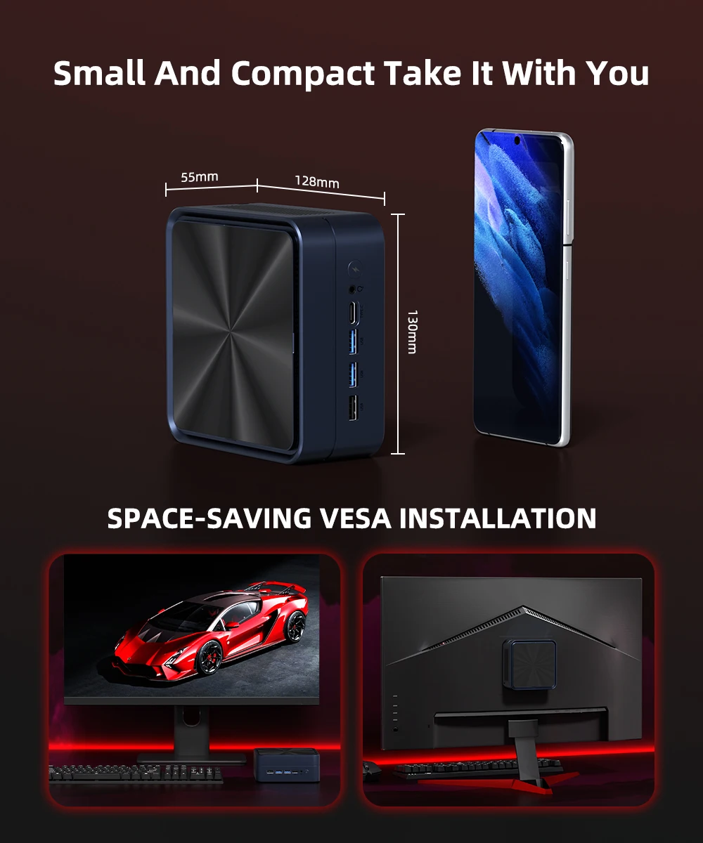 Рисунок 5 - TexHoo Мини-ПК AMD Ryzen 7 6600U