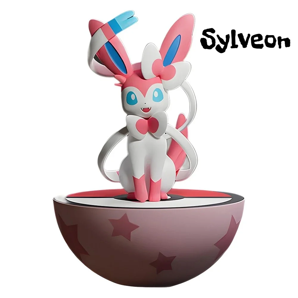 

Popular Anime Pokémon Pikachu Gengar Fuecco Quaxly Dolls Genuine Handmade Tumbler Toys Desktop Ornament Children's Gifts Dolls