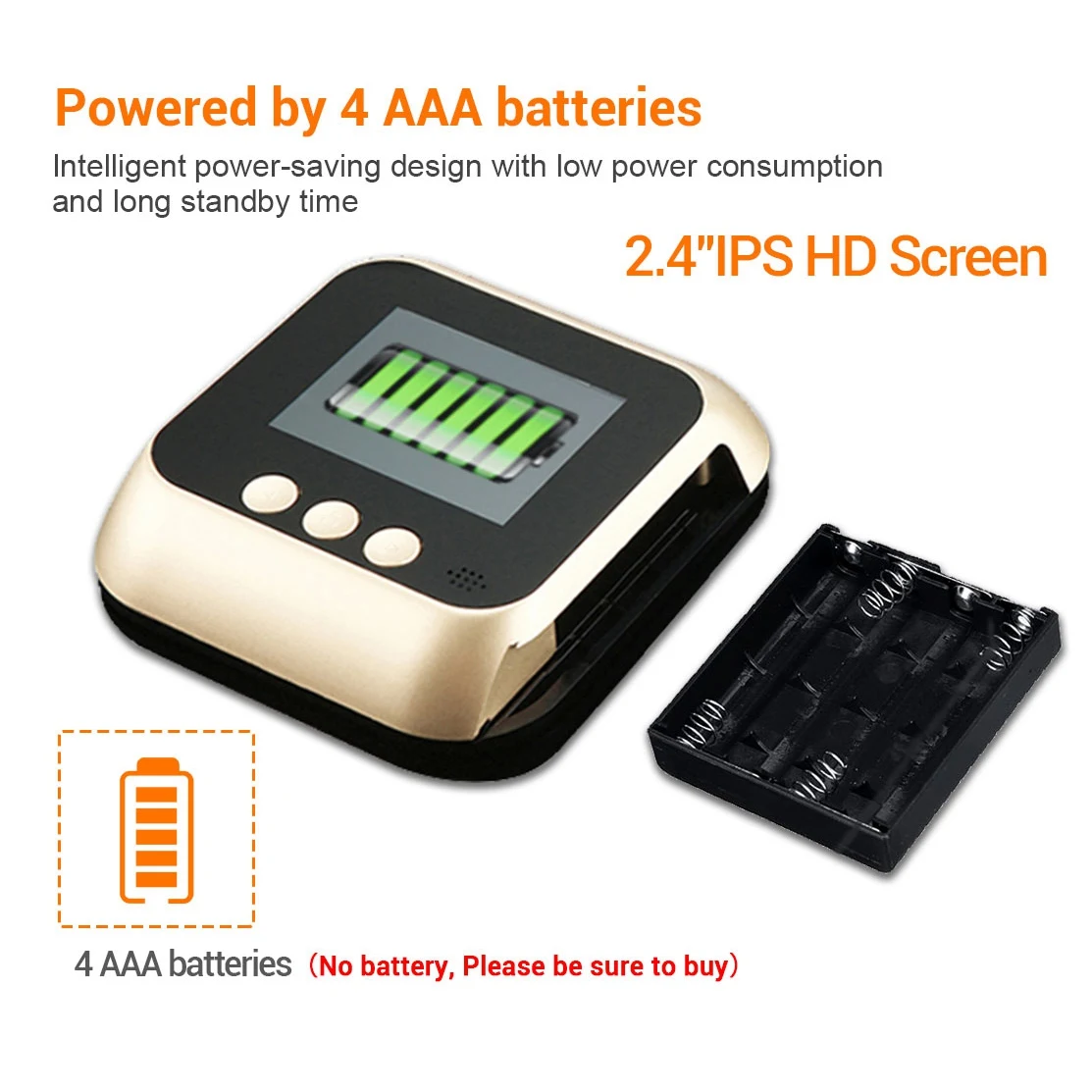 

ABBN-камера дверного звонка 1080P домашний умный дверной звонок охранная дверная камера-глазок с 2,4-дюймовым экраном высокой четкости