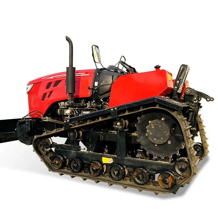 

Customized 50HP Crawler Tractor Paddy Dry Land Adaptation Hole Drilling Rig