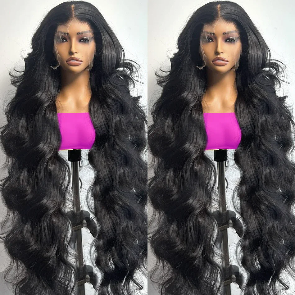 Body Wave 100% Human Hair Wigs 13x6 Hd Lace Frontal Wig Pre Plucked 30 36 inch 13x4 Body Wave Lace Front Wig Human Hair Wig