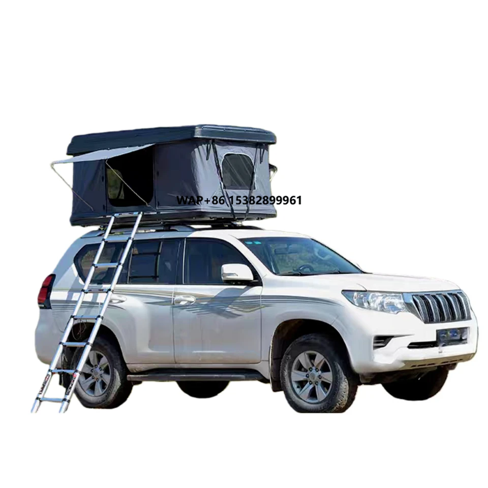 

Waterproof Hard Shell Rooftop Car Tent for SUV//Truck Aluminum Easy to Install Sunshade Car Tent for Outdoor Camping