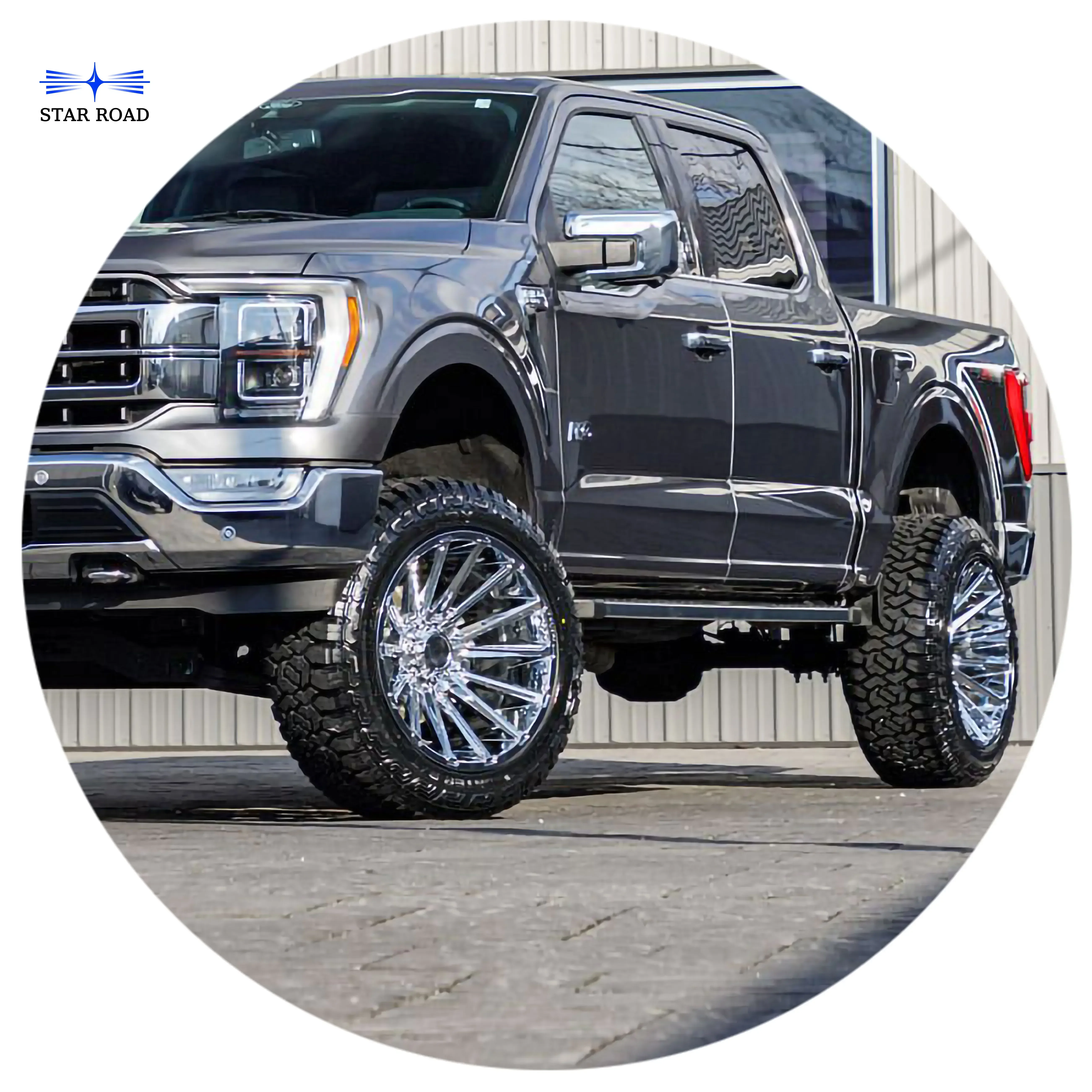

RCSR 18-22 Inch Deep Concave Off-Road Wheels Alloy 5*150 6*139.7 Forged Rims Customized Color For Toyota Chevrolet FORD