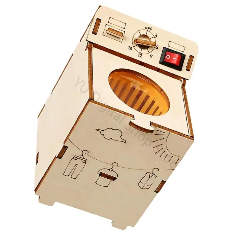 96BA Science Craft Waschmaschinenmodell zur Präsentation Klassenzimmer von Schülern – Detail 5