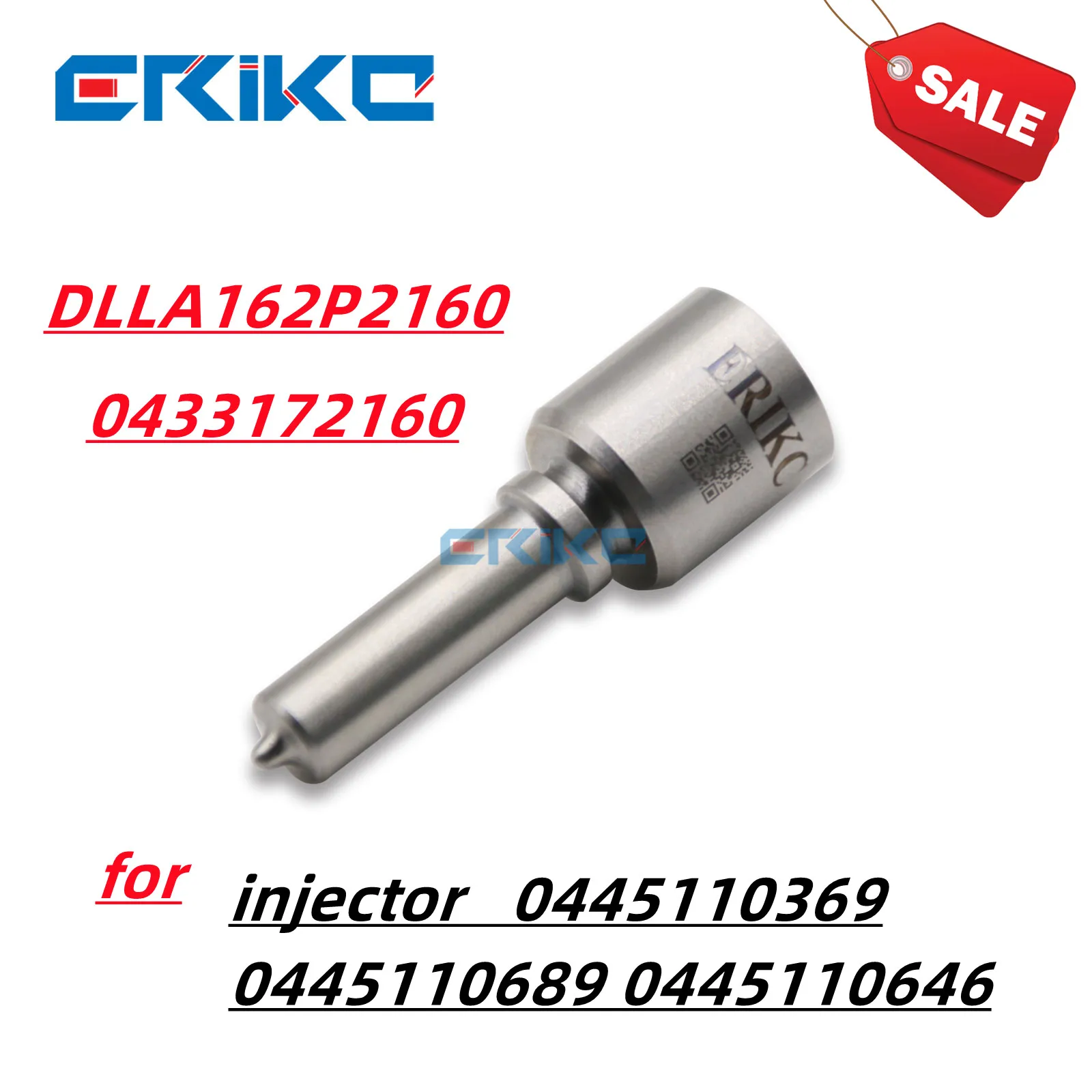 DLLA162P2160 0 433 172 160 Common Rail Nozzle DLLA 162P2160 Injector 0433172160 DLLA 162 P 2160 for 0445110369 /0 445 110 369