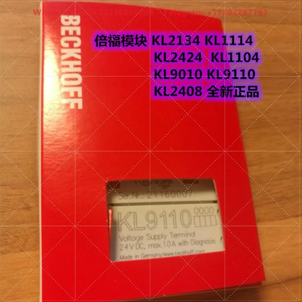 Beckhoff module KL2134 KL1114 KL2424 KL1408 KL9010 KL9110 KL2408