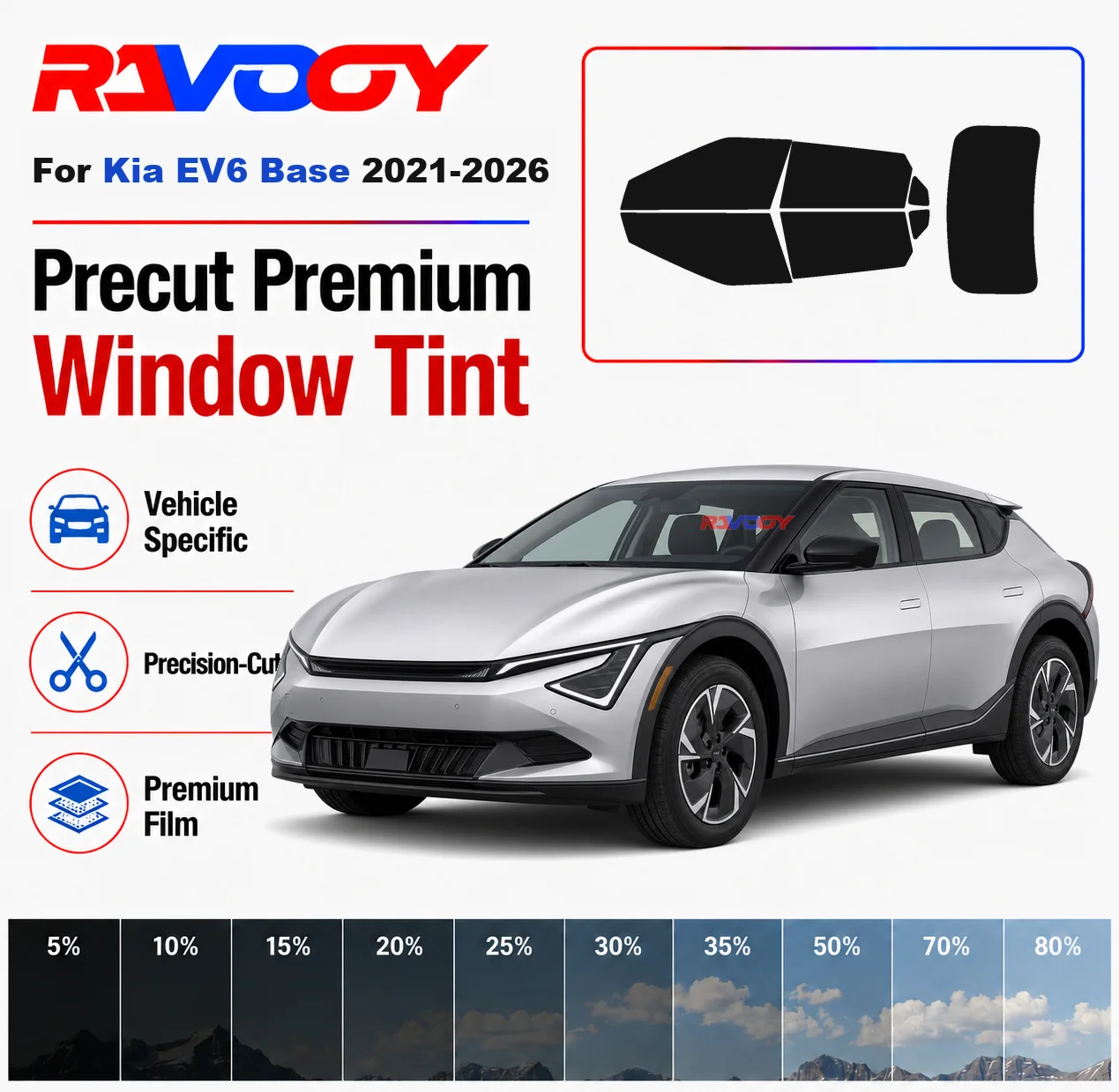 premium-precut-window-tint-kit-front-windows-rear-windows-rear-windshield-for-kia-ev6-base-2021-2026-car-solar-nano-ceramic-film