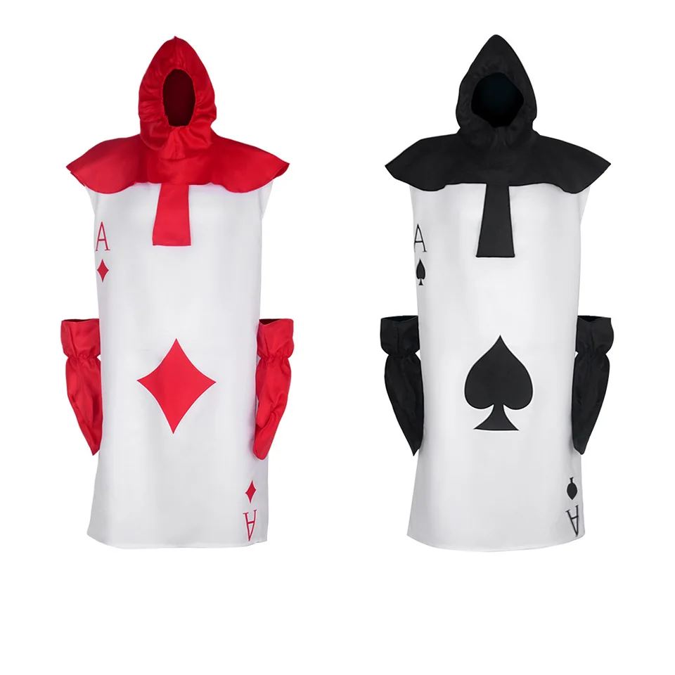 Disfraz De Rey De Corazones Para Adulto – Traje De Naipes De Alicia En El País De Las Maravillas, Ideal Para Halloween Y Carnaval (Talla L 52-54)