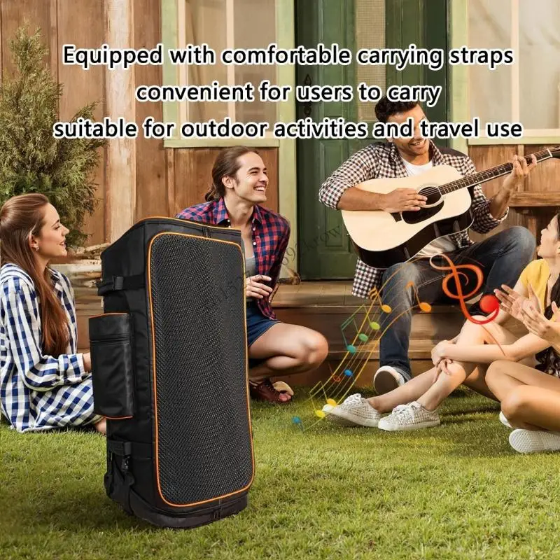 Shockproof Music Equipment Carriers Spacious Interior Secure Closures System For JBL Partybox 710