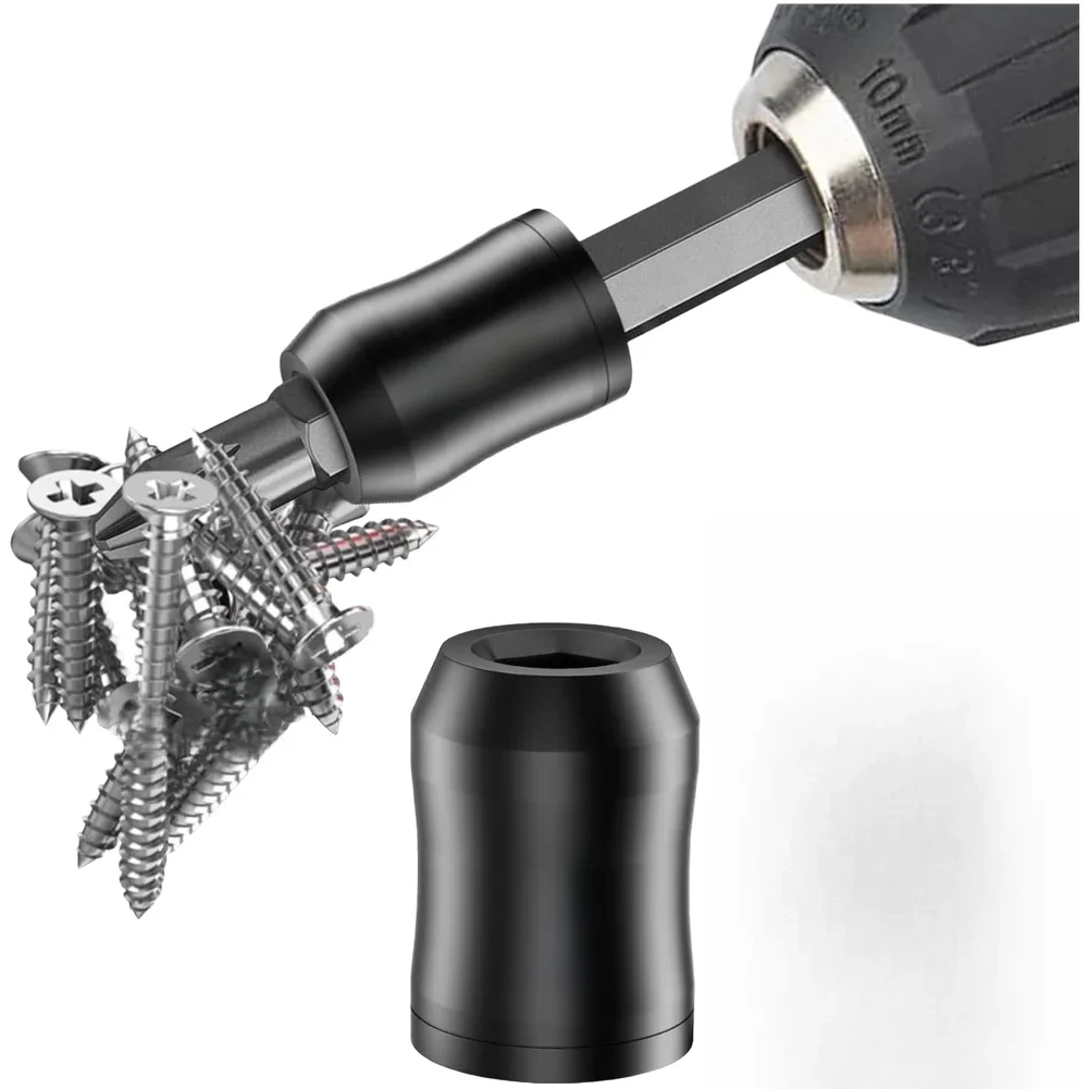 For Professional Use 6.35mm Magnetizer Strong Magnetic Adsorption Tool Tool Magnetic Bit Holder Dual Magnet Design