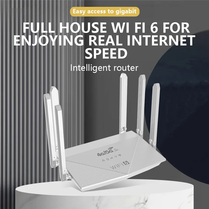 

WR900 4G LTE WIFI Router 4G LTE WIFI Router Signal Booster Hotspot Smoother Wired Connection EU-PLUG