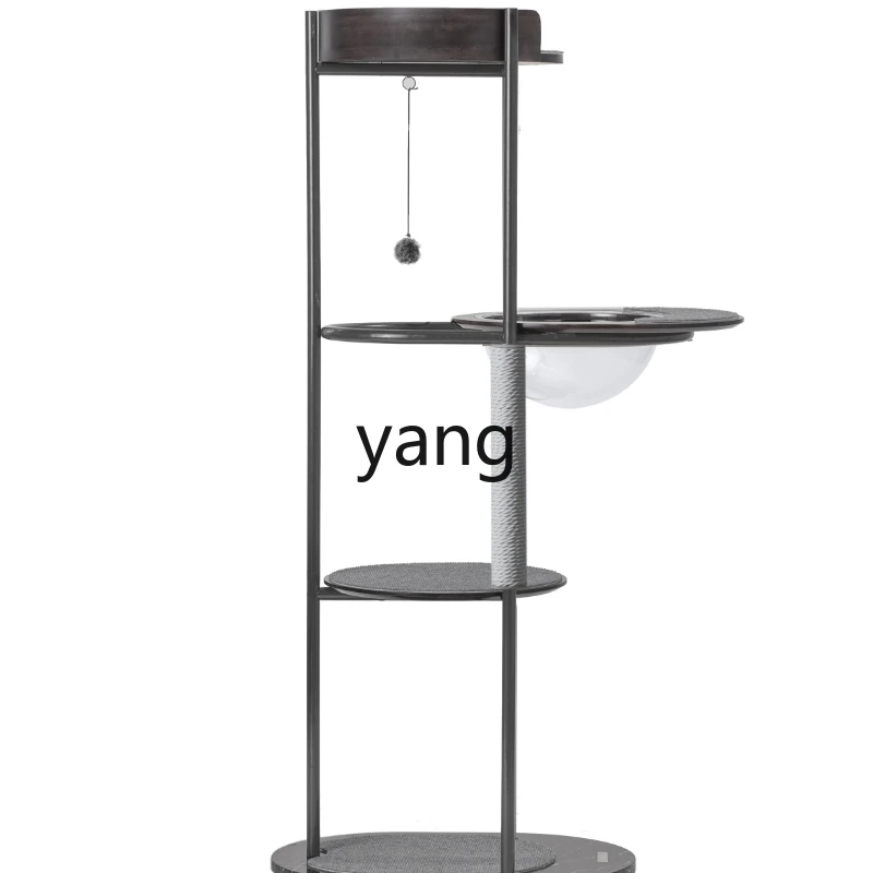 

Yjq Minimalist Cat Climbing Frame Design Sense Does Not Cover a Solid Wood Cat Climbing Frame Cat Nest