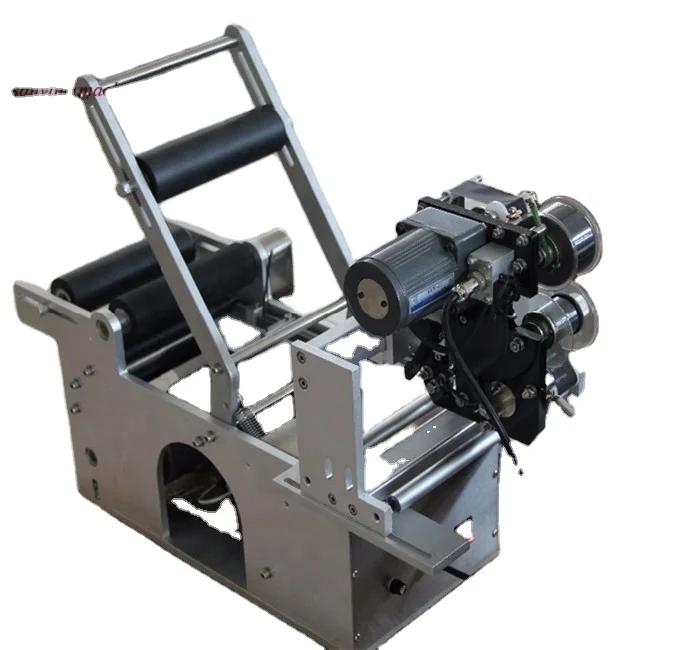 

LT-50D Semi-automatic Tin Cans Round Bottle Labeling Machine With Date Printer