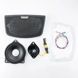 Car Center Console Speaker Cover For BMW 3 4 Series F30 F31 F32 F34 3GT tweeters 4 inch midrange speaker dashboard loudspeaker