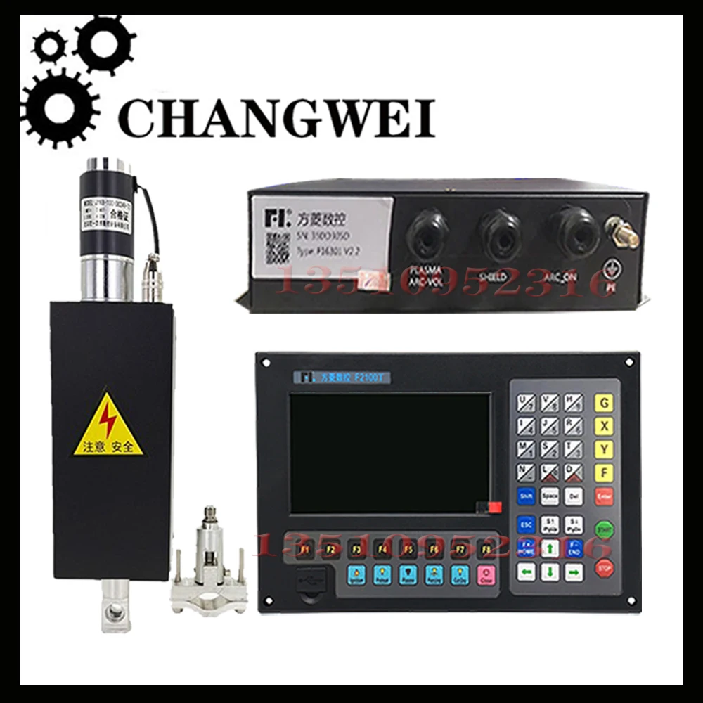 

Cnc Plasma Controller F2100t V5.02 Axis Plasma Flame Cutting Motion Control System + Thc Lifting Body Jykb-100-dc24v-t3