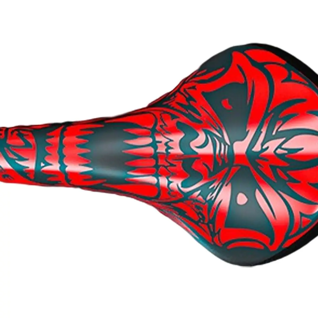 Selle de vélo en mousse à mémoire de forme, assise respirante et rembourrée, coussin de cyclisme pour accessoires de VTT, BMX et activités de plein air, pour hommes.