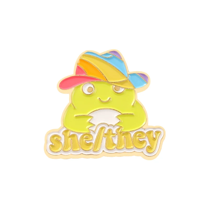 My Pronouns Enamel Pins, Inclusive Gift Set