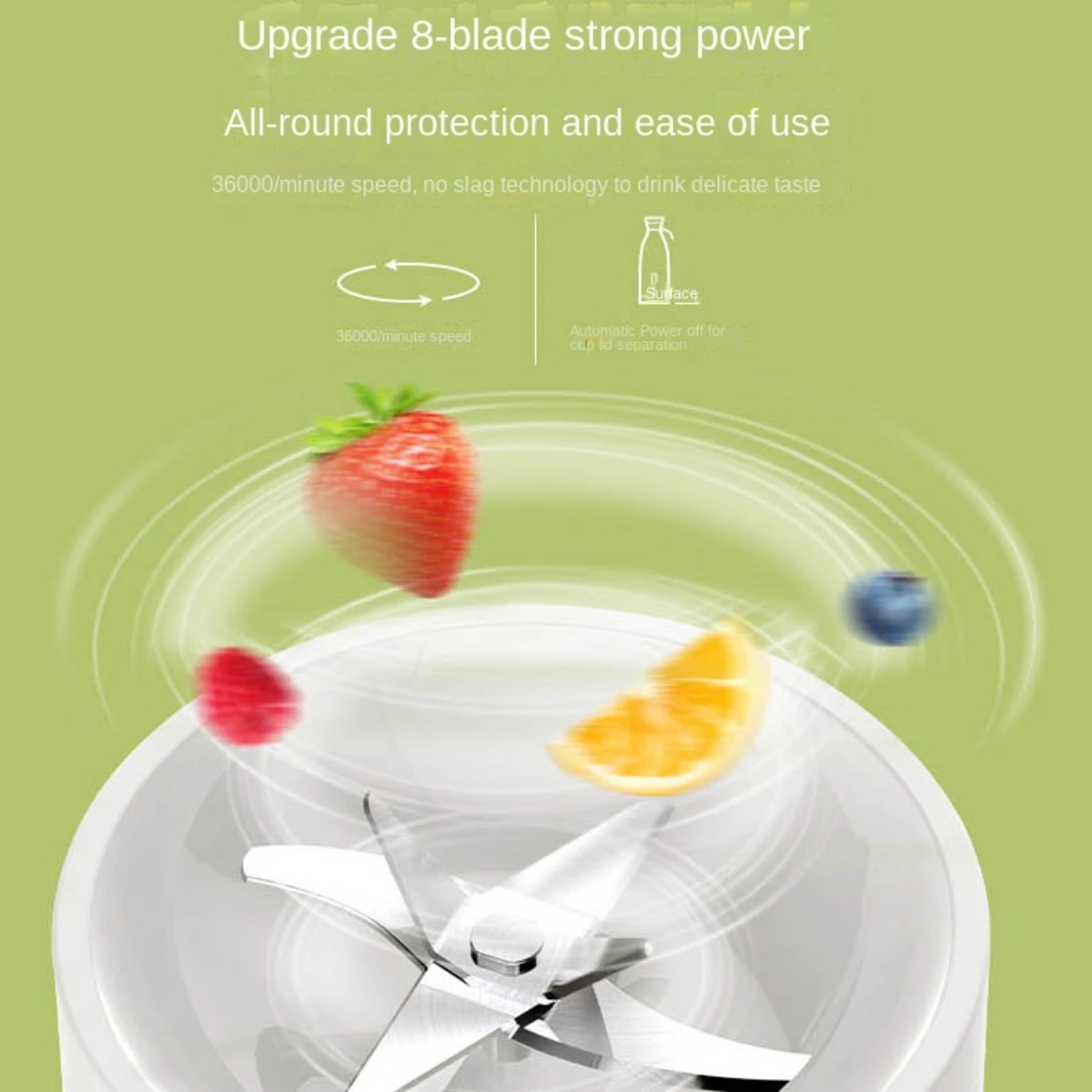 Juicer cup, small portable household appliance, fruit machine, blender cup, student mini juicer, fruit cup