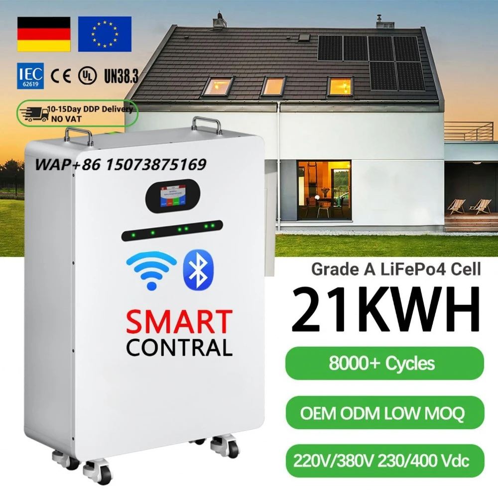 Off Grid Solar System Complete 21Kw 21kwh Solar Battery Storage System All-in-One Inverter with Integrated Battery