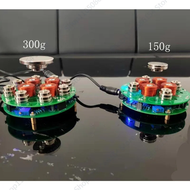 Push-down, magnetic levitation kit DIY levitation electronics production, learning, parts, finished products, simulation