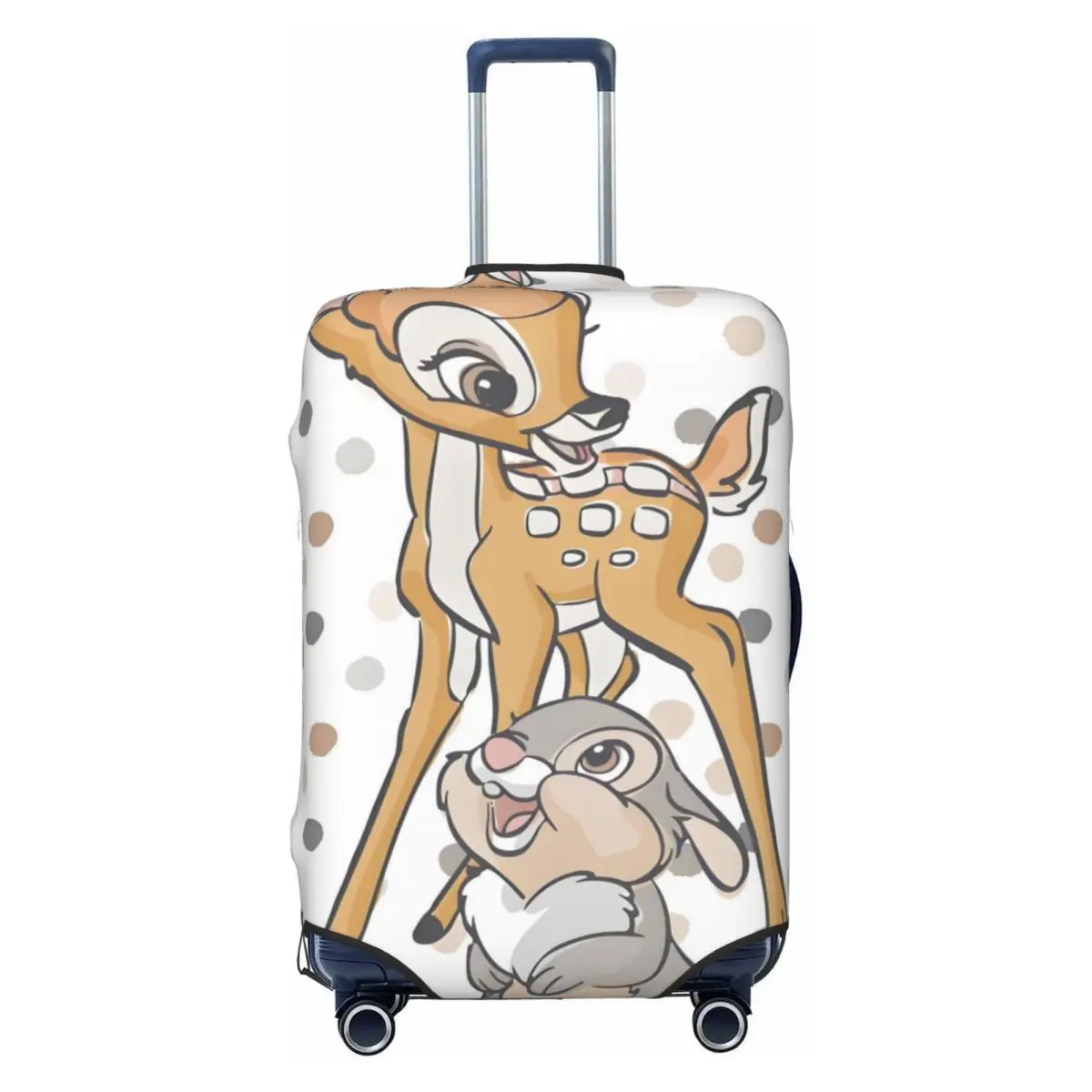 

Custom Cute Deer Bambi Suitcase Cover Elastic Cartoon Printing Animal Luggage Protective Covers for 18-32 inch