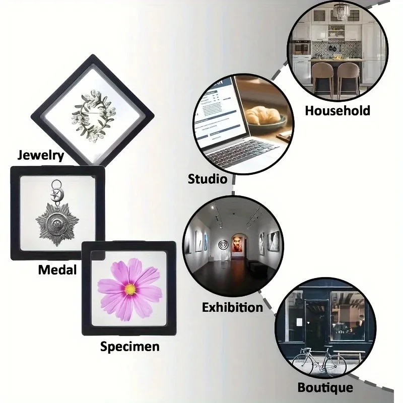 4-Piece Jewelry Box Set - Perfect Christmas Gift for Girls & Women - Organize Rings and Necklaces​