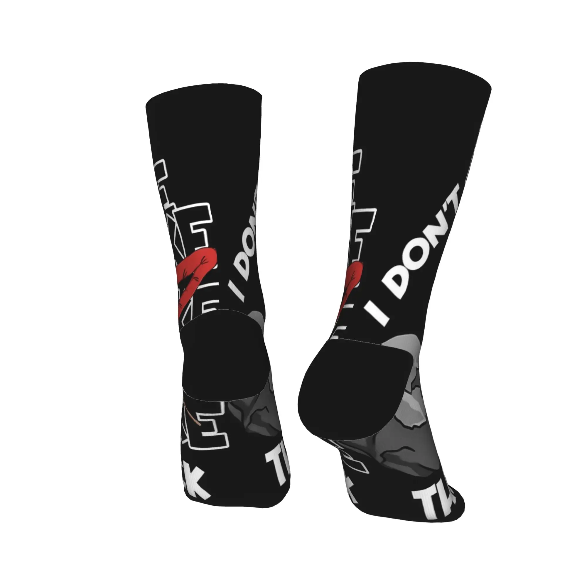 Funny marcus the worm satan claus Christmas hat Stockings Couple Socks Soft Harajuku Socks Autumn Outdoor Anti Skid Design Socks