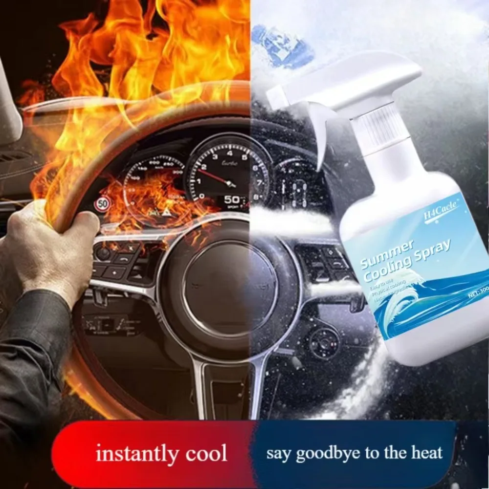 

Летний охлаждающий спрей для защиты от солнца и охлаждения на открытом воздухе. Отличное решение для защиты от тепла и охлаждения. Подходит для автомобильного домашнего животного.