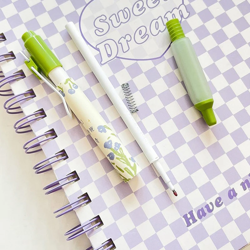 

Cartoon Anime Gel Pens Back to School Cute Pen 0.5mm Black Ink Quick Drying Press Gel Pen Office Stationery