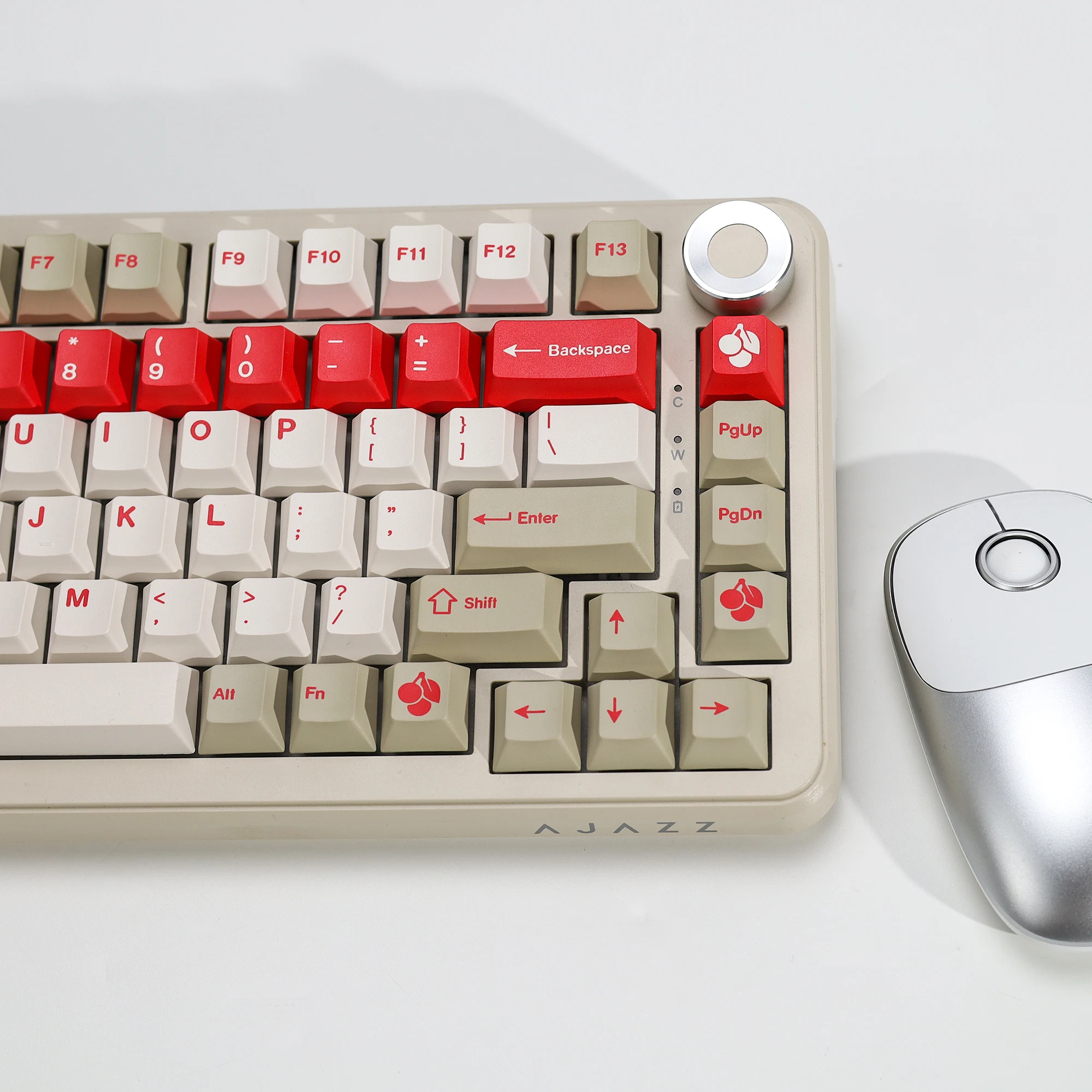 KBDiy GMK Red Alert Tastenkappen Retro Cherry Profil PBT Ailce Tastenkappen Maßgefertigt für MX-Schalter 75% Gaming Mechanische Tastatur Tastenkappen – Detail 10