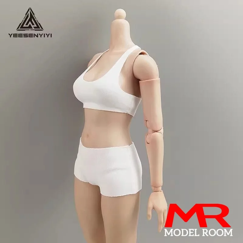1/6 skala Weibliche Sport Weste Shorts Rohr Top Unterwäsche Kleidung Modell Fit 12'' TBL S07C AT202 AT203 Soldat Action figur Körper