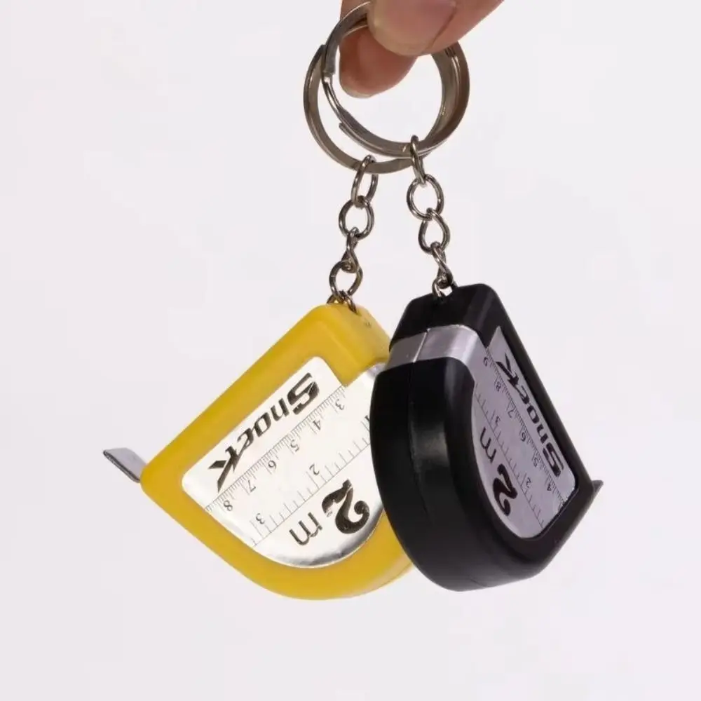 No Measuring Function Shock Tape Measure Joke Gadget Interactive Toy Electric Prank Toy Portable Key Chain Interesting