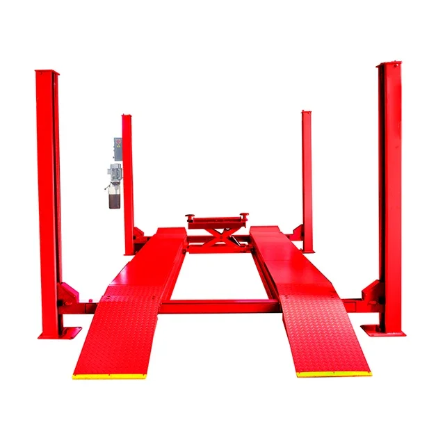 Wheel Aligner 4 Post Car Lift Lifting Height Jack Lift