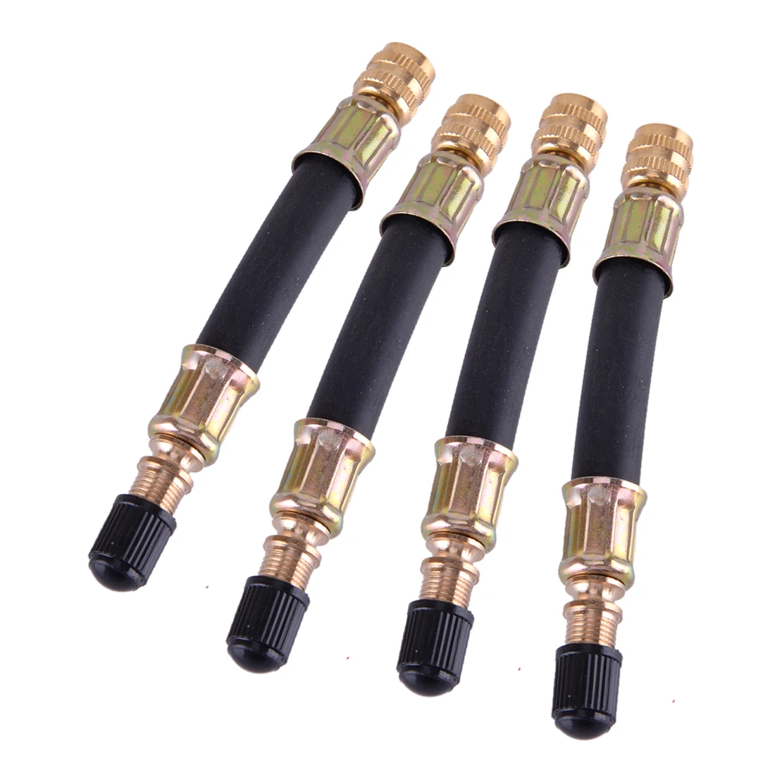 4Pcs 105mm Dual Tire Valve Extension Adapter Pipe Stem for Universal Truck RV Trailer Bus Wheel