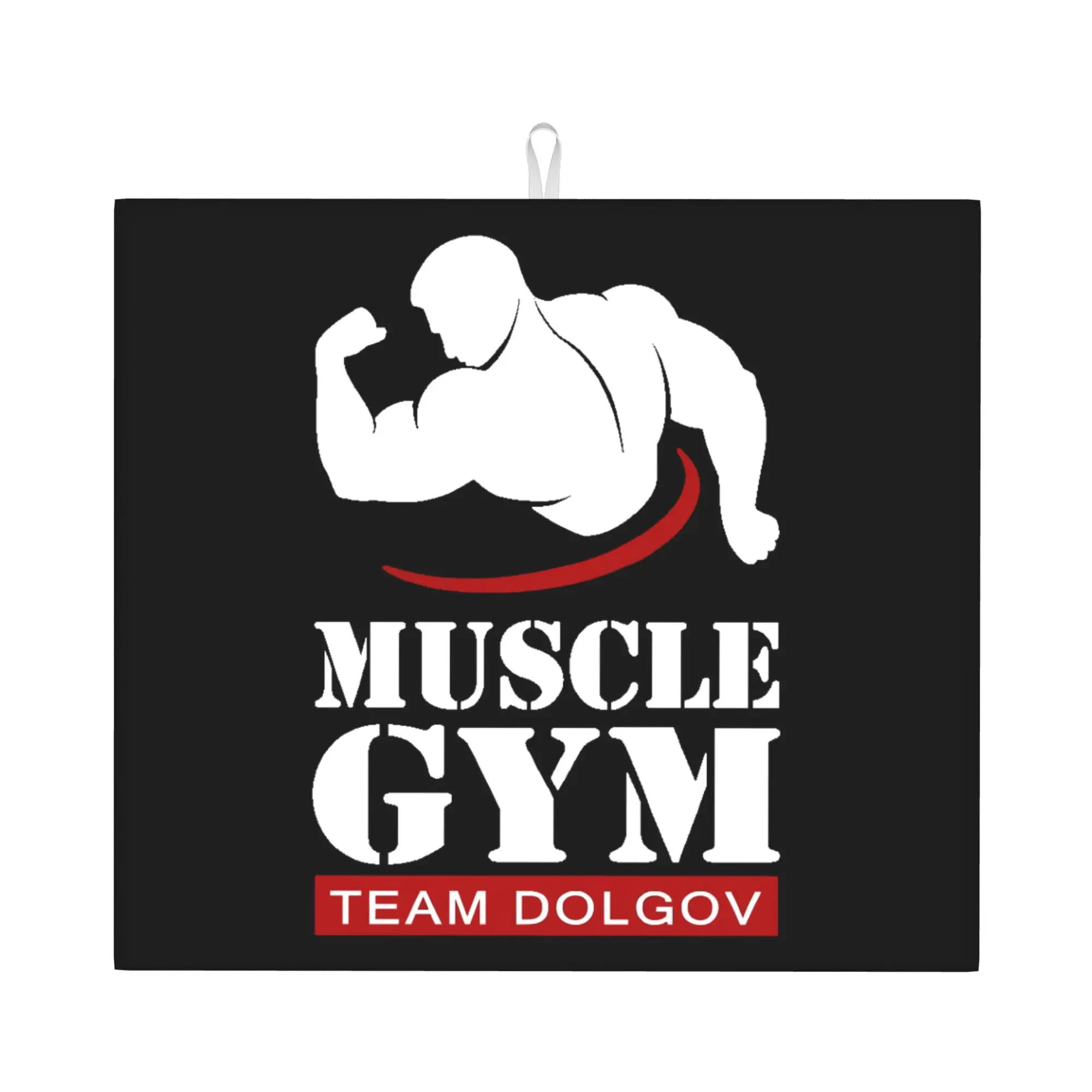 Gym Body Building Non Slip Kitchen Counter Protector Mat Barware Tableware Reusable  Bathroom Drying Mat For Kitchen