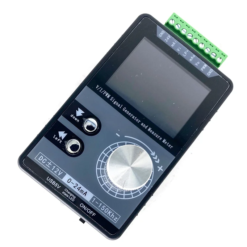PLC 및 패널 디버깅 10-20Ma/4-20Ma 컬러 스크린 입력용 ABKS-전원 공급 장치 인터페이스 아날로그 시뮬레이터