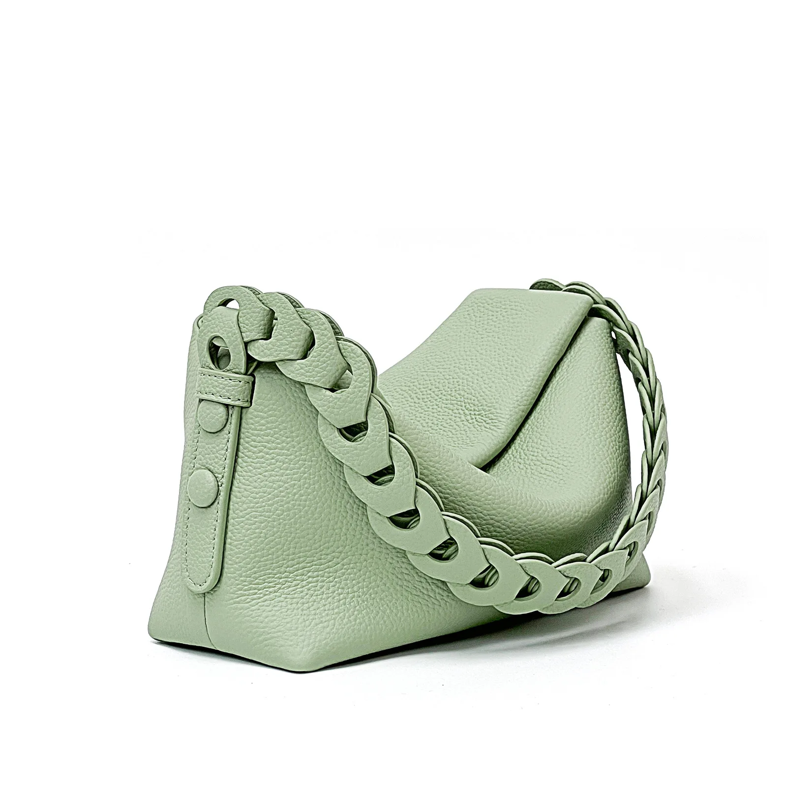 Women Genuine Leather Underarm Bag Luxury Designer Brand Female Small Shoulder Crossbody Bags Ladies Handbag Fashion Pillow Bag