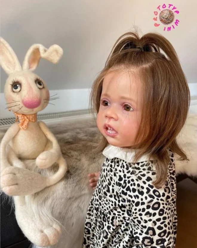 

DLS 30inches Reborn Doll Big Girl Wini High Qulity Hand Painted Finished with Visible Veins