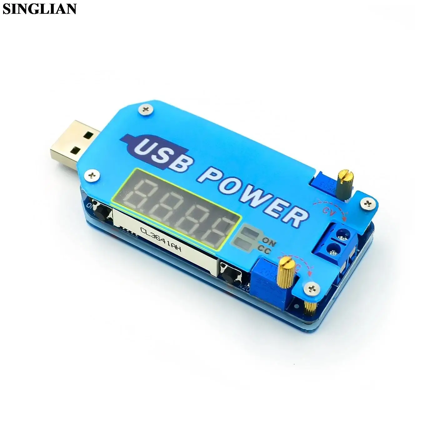 DP2 DP3A Digital Display USB Adjustable Power Module DC 1-30V 15W QC 2.0 3.0 FCP Quick Charge Laboratory Power Supply Regulador