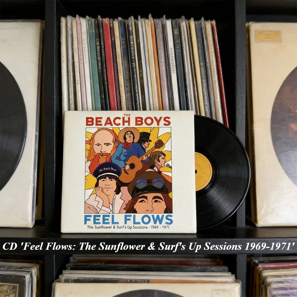 CD Feel Flows: The Sunflower & Surf's Up Sessions 1969-1971 a release by the legendary rock band The Beach Boys came out in 2021