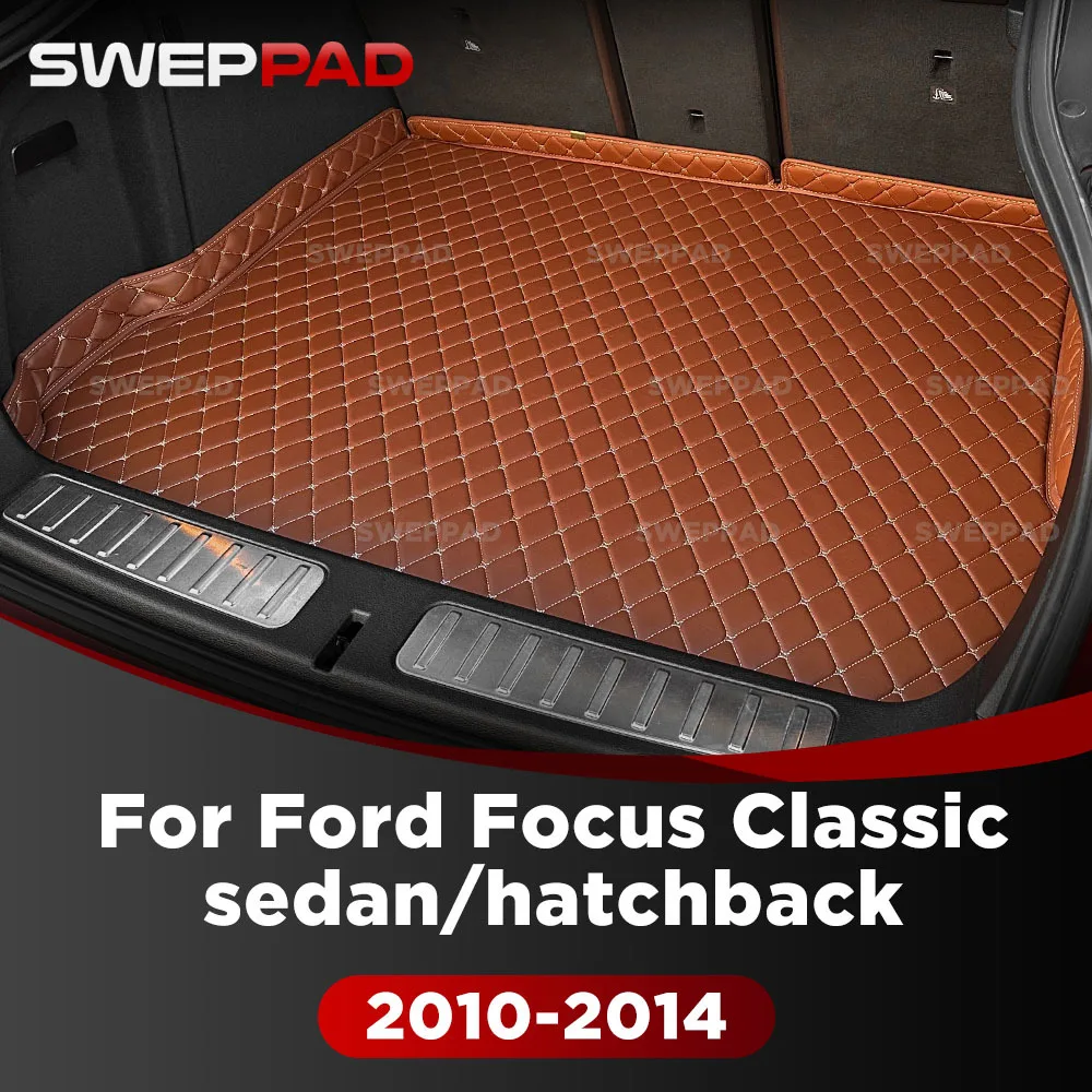 

For Ford Focus Classic sedan/hatchback 2010-2014 Custom Car Trunk Mat Protective Pad Cargo Liner Auto Interior Accessories