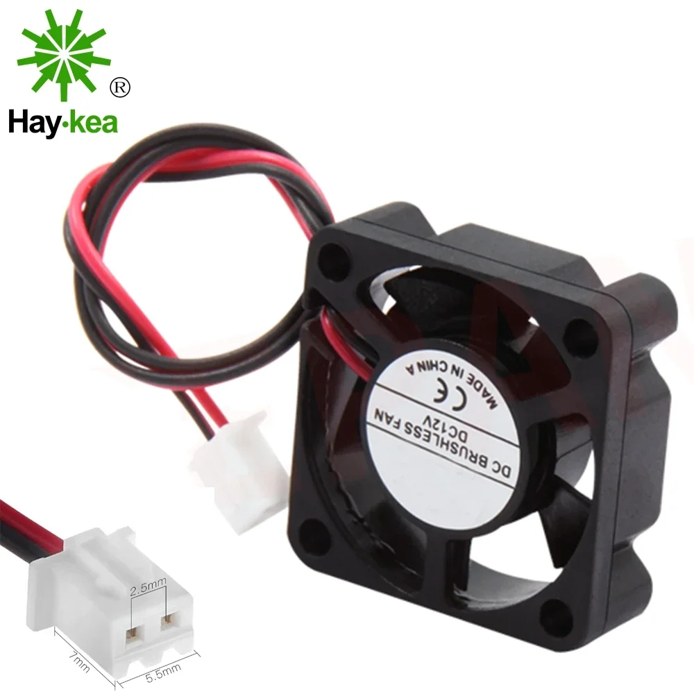 2pcs 3010 Cooling-fan 3D Pinter Parts  30x30x10MM 12V 5V 24V 2Pin DC Cooler Small Cooling Fan DIY Reprap For j-head hotend