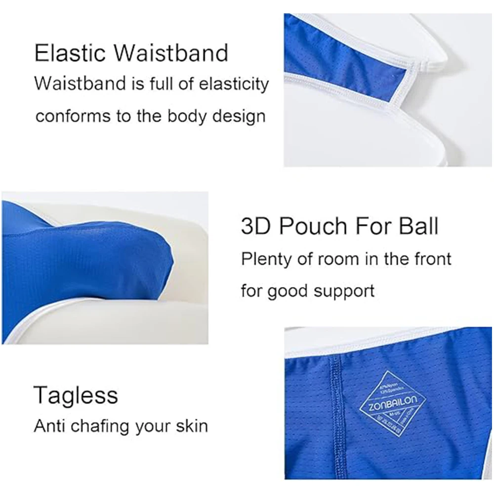 Jinshi Men's Mesh Jockstrops Underwear Beathable Soft Thong G String Men Briefs