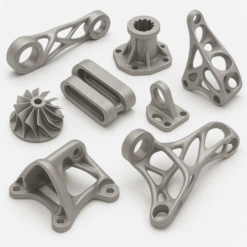 

Быстрый прототип Промышленность 3D-печати Механический дизайн Индивидуальный продукт Различные характеристики металлических компонентов