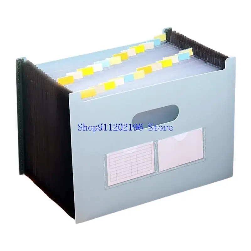 

P82A Коробка для хранения файлов с 4 гармошками Многослойная папка для документов Расширяющаяся папка для сортировки документов