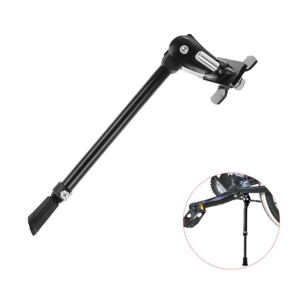 

Adjustable Rear Side Bicycle Kick Stand Bike Parking Stand Mountain Bike Foot Support for 16-27inch Mountain Bike/Road Bike