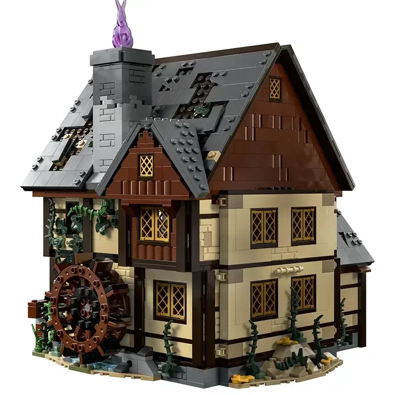 

IN SOTCK 21341 Hocus Pocused The Sanderson Sisters Cottage Assembled Building Blocks Halloween Bricks Toys for Ideas Kids Gifts