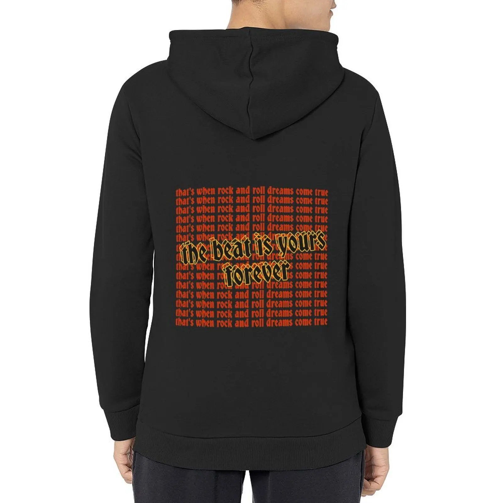 

Rock and Roll Dreams Hoodie korean style clothes clothes for men japanese style mens clothing graphic hoodie