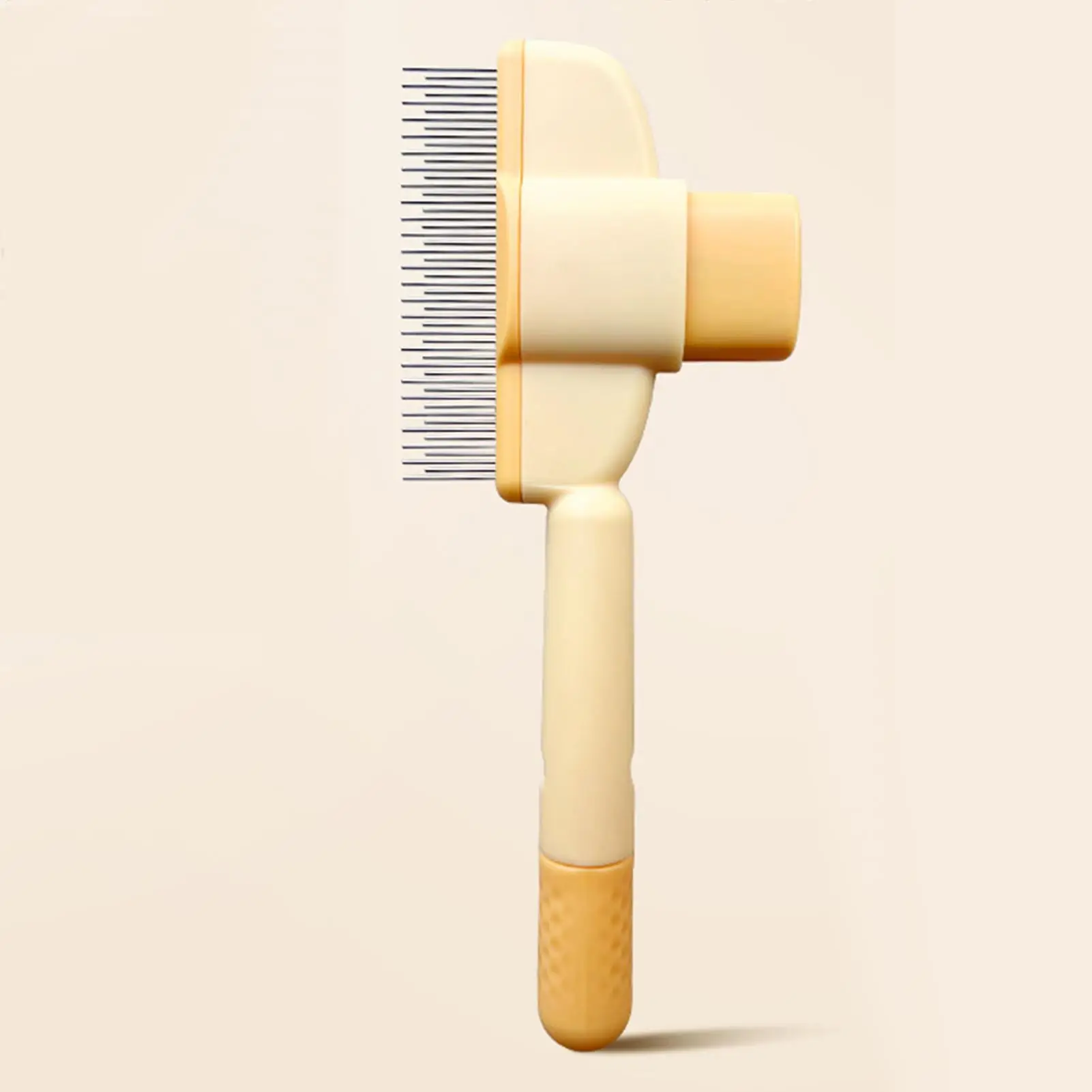1Pc Pet Hair Removal Comb & Flea Comb with Release Button Effectively remove loose hair for Short Long Hair Cats Dogs